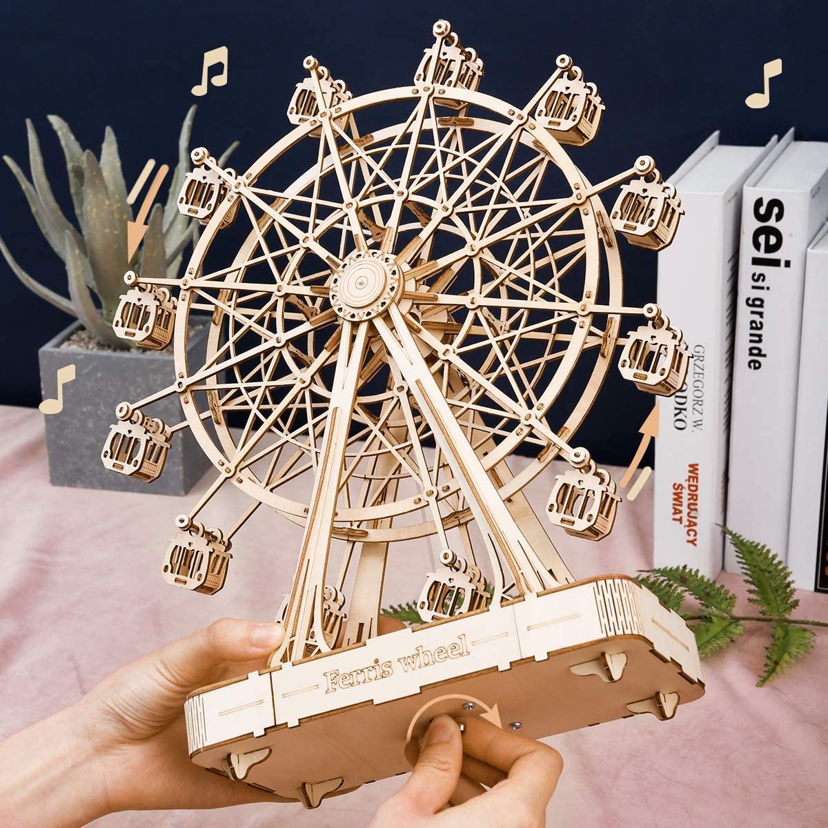 Ferris Wheel Wooden Puzzle | Wooden Puzzle Toy | Creative Toy